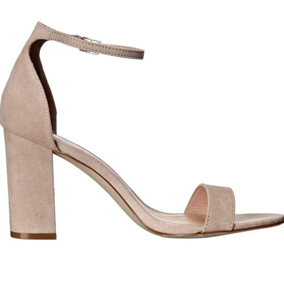 NWT Madden Girl Beella Blush Ankle Strap Block Heel Sandals Size 11M - Picture 3 of 8